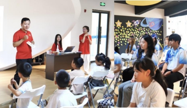 “科技自强课”现场。beat365中文官方网站供图